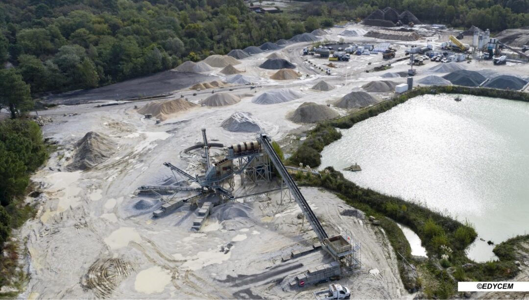 EDYCEM se dote d&rsquo;une plateforme de valorisation et de granulats