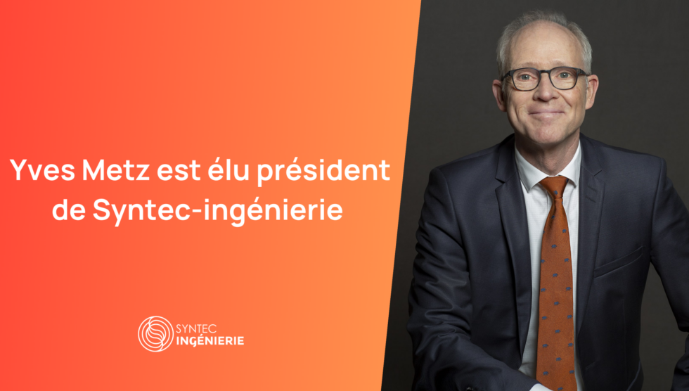 Syntec-Ingénierie a élu son nouveau président